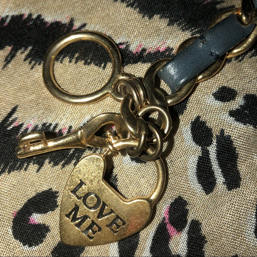 Juicy Couture “Love Me” toggle bracelet